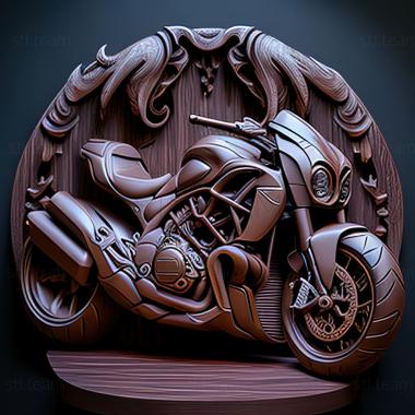 3D модель Ducati Diavel Titanium (STL)